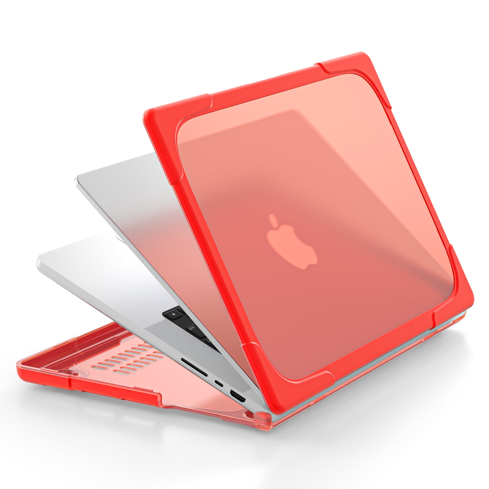 Red macbook best sale pro case